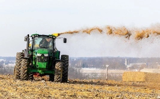 Silage covering.